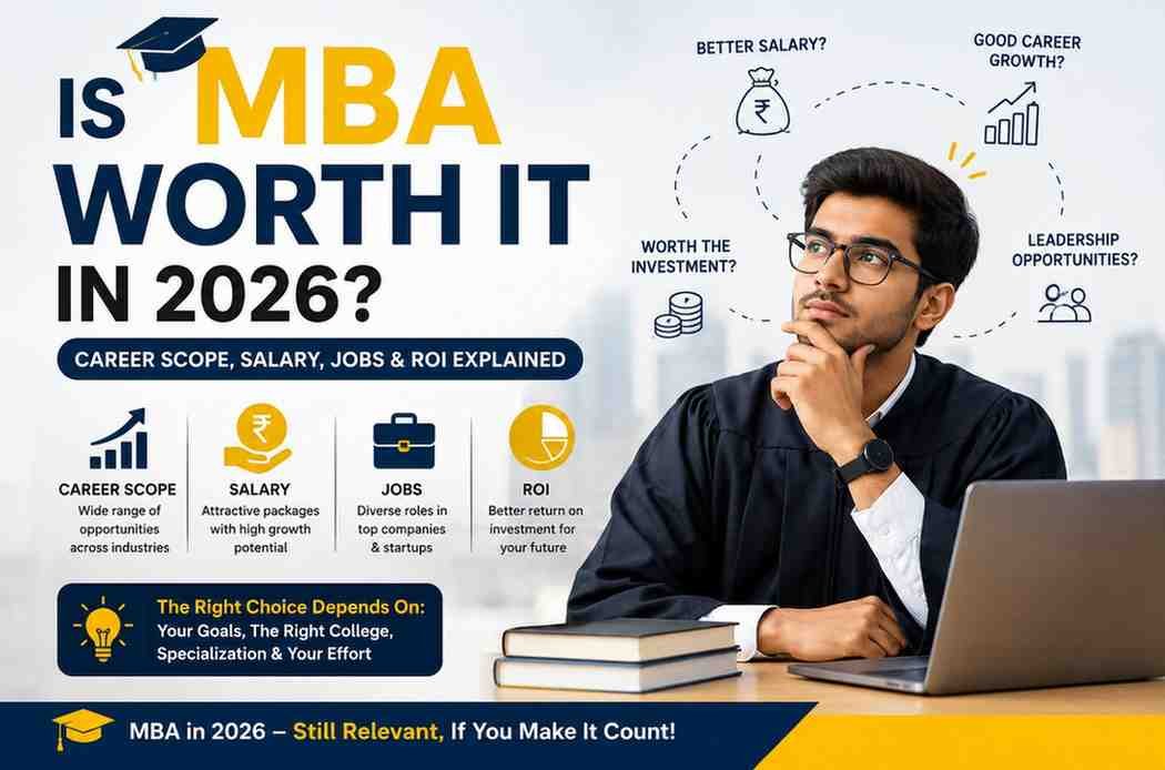 Is MBA Worth It in 2026? Career Scope, Salary, Jobs & ROI Explained